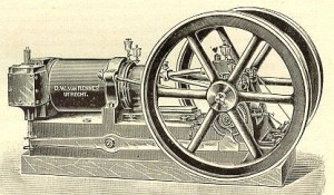 Afb.: Van Rennesmotor, 1895