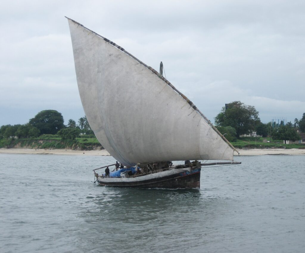 Afb. Een Jahazi vracht dhow
