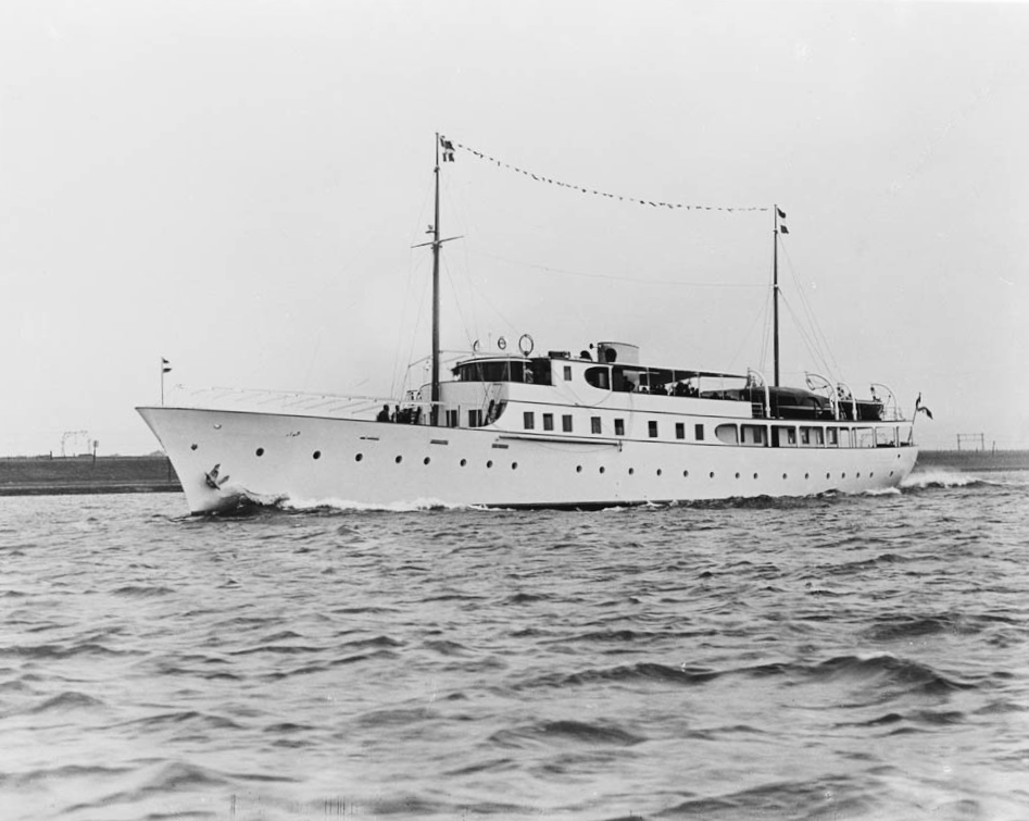 Afb.: proefvaart van de Chasevar