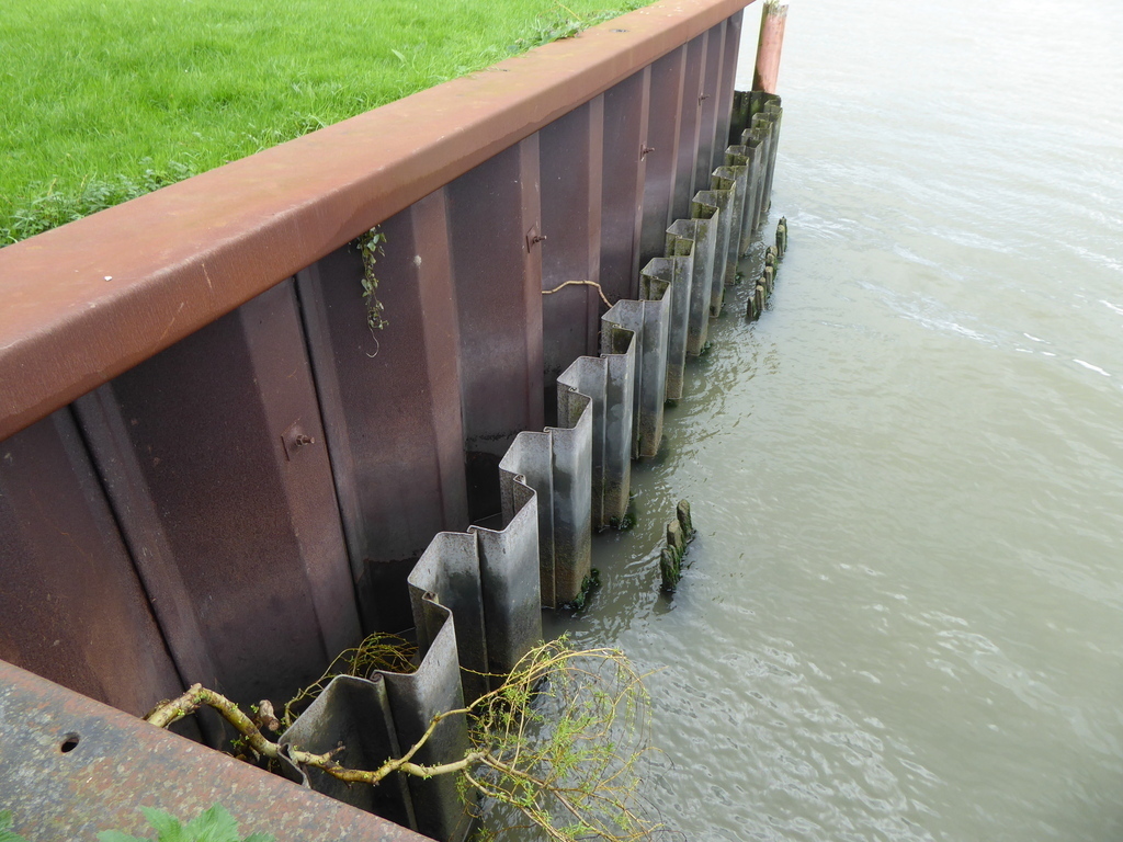 Afb.: 3 generaties damwand