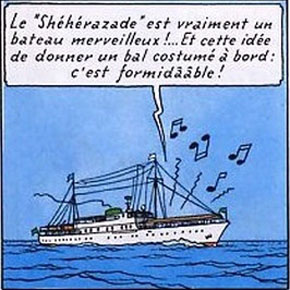 Afb: jacht Shéhérazade inKuifje